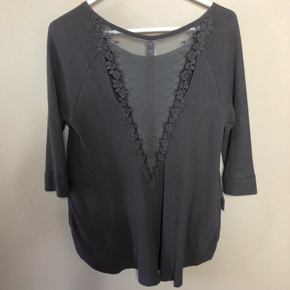 Free people three-quarter sleeve top - Picture 4 of 6